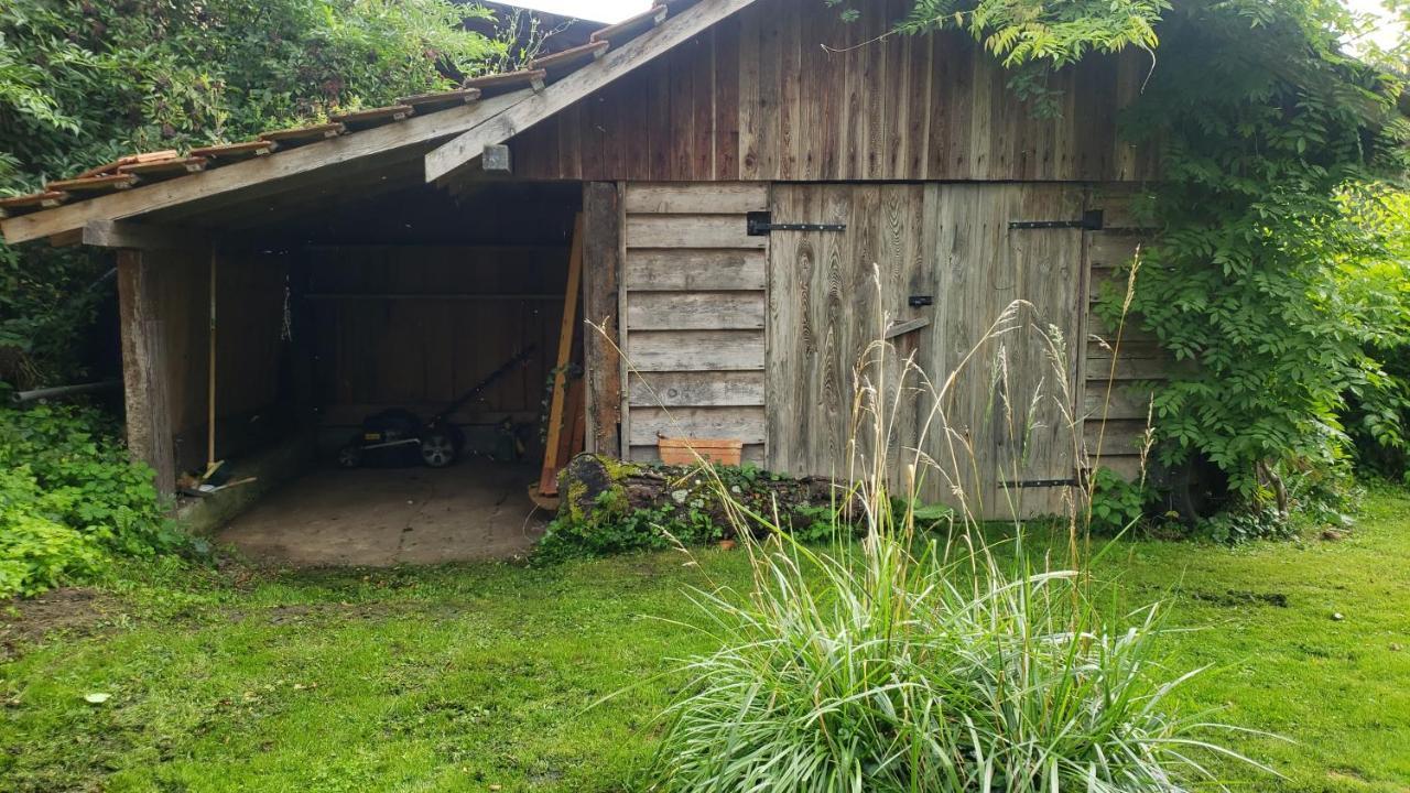Gite Au Petit Ruisseau-Etage Et Combles-Maison Alsacienne 4 Personnes 4 Nuitees Minimum Langensoultzbach Bagian luar foto