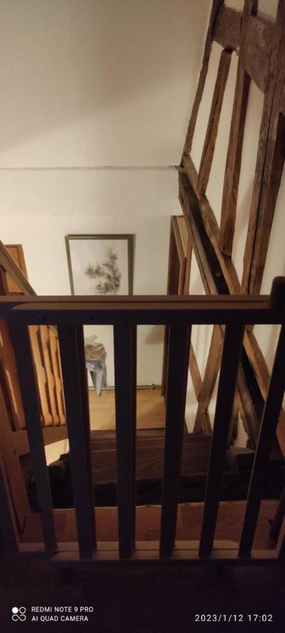 Gite Au Petit Ruisseau-Etage Et Combles-Maison Alsacienne 4 Personnes 4 Nuitees Minimum Langensoultzbach Bagian luar foto