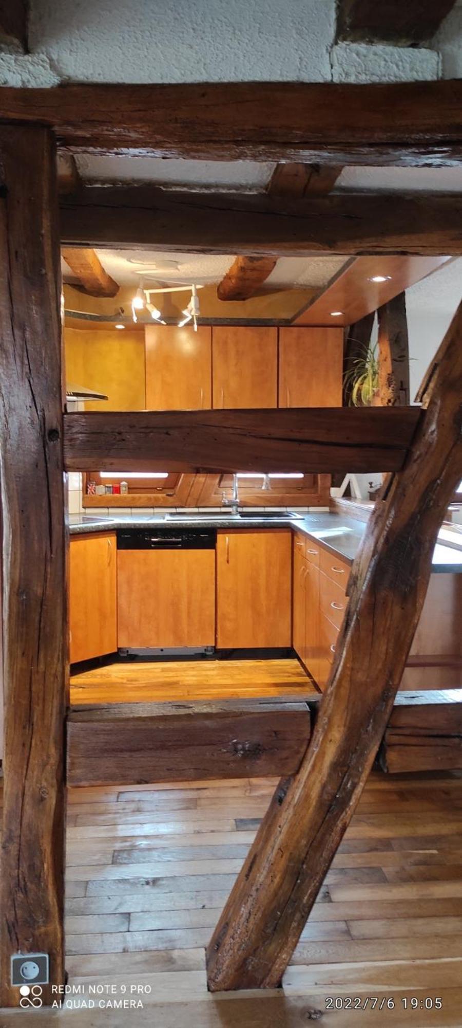 Gite Au Petit Ruisseau-Etage Et Combles-Maison Alsacienne 4 Personnes 4 Nuitees Minimum Langensoultzbach Bagian luar foto